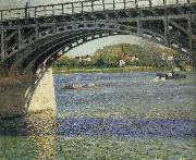 Gustave Caillebotte Bridge oil painting